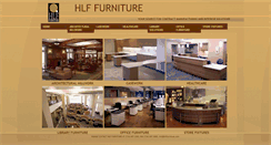 Desktop Screenshot of hlffurniture.com